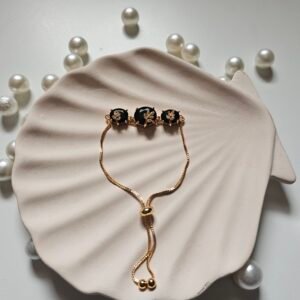 Seraphina Black Stone Bracelet