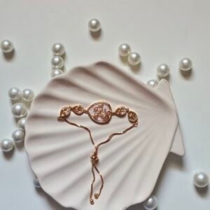 Ophelia Baby Pink Gold Bracelet